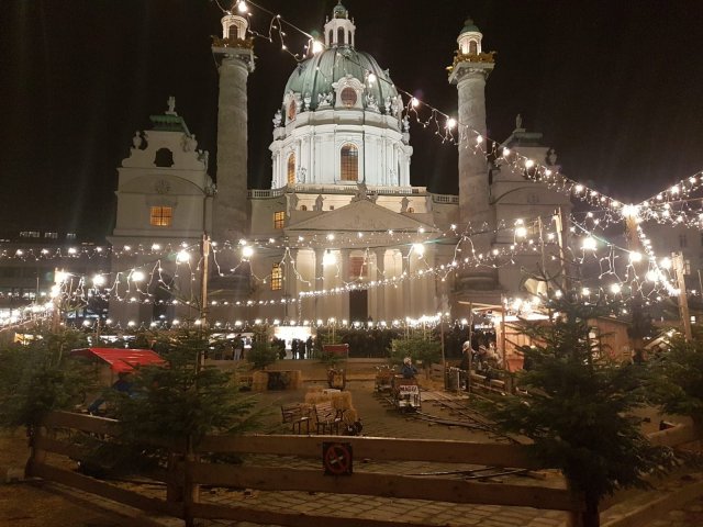 Absolwent PWSTE - Maksymilian Głód na praktykach Erasmus+ w Austrii w Wiedniu