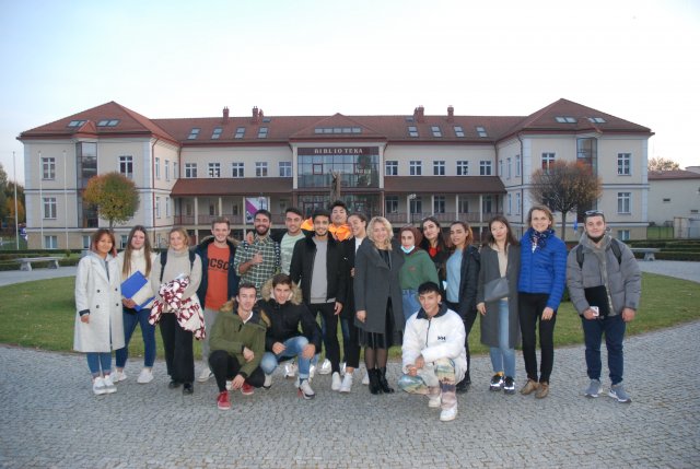 Associate Prof. Anastasiia Pandas, PhD z odeskiej Państwowej Akademii Budownictwa i Architektury w PWSTE w Jarosławiu w ramach programu Erasmus+ - 25-29.10.2021 r.