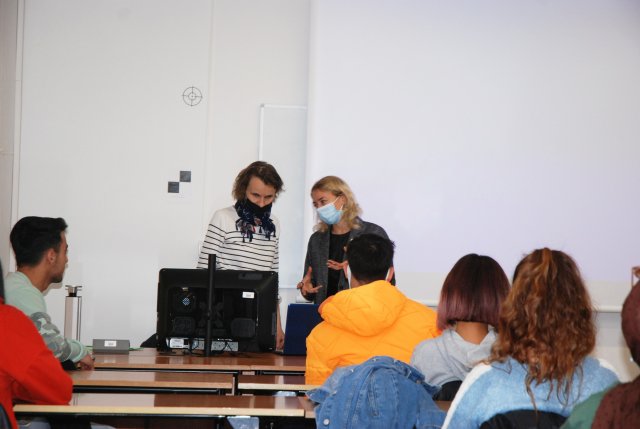 Associate Prof. Anastasiia Pandas, PhD z odeskiej Państwowej Akademii Budownictwa i Architektury w PWSTE w Jarosławiu w ramach programu Erasmus+ - 25-29.10.2021 r.