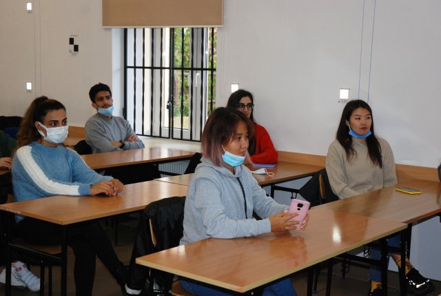 Associate Prof. Anastasiia Pandas, PhD z odeskiej Państwowej Akademii Budownictwa i Architektury w PWSTE w Jarosławiu w ramach programu Erasmus+ - 25-29.10.2021 r.