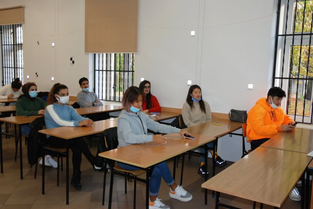 Associate Prof. Anastasiia Pandas, PhD z odeskiej Państwowej Akademii Budownictwa i Architektury w PWSTE w Jarosławiu w ramach programu Erasmus+ - 25-29.10.2021 r.