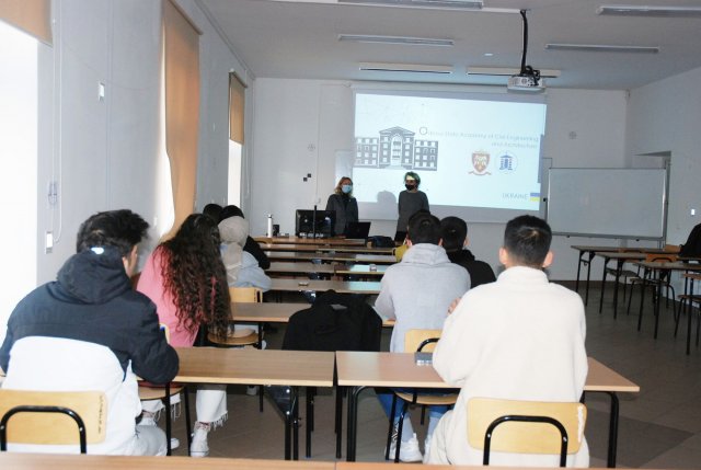 Associate Prof. Anastasiia Pandas, PhD z odeskiej Państwowej Akademii Budownictwa i Architektury w PWSTE w Jarosławiu w ramach programu Erasmus+ - 25-29.10.2021 r.