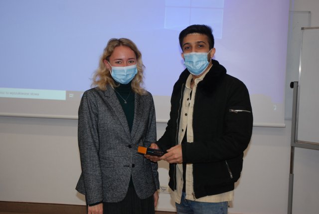 Associate Prof. Anastasiia Pandas, PhD z odeskiej Państwowej Akademii Budownictwa i Architektury w PWSTE w Jarosławiu w ramach programu Erasmus+ - 25-29.10.2021 r.