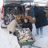 WIZYTA U KOCHANYCH ZWIERZAKÓW ZE SCHRONISKA W ORZECHOWCACH - 21.01.2022 r.