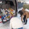 WIZYTA U KOCHANYCH ZWIERZAKÓW ZE SCHRONISKA W ORZECHOWCACH - 21.01.2022 r.