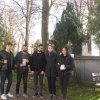 Erasmusi podczas 30. kwesty na Starym Cmentarzu - 1 listopada 2022