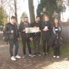 Erasmusi podczas 30. kwesty na Starym Cmentarzu - 1 listopada 2022