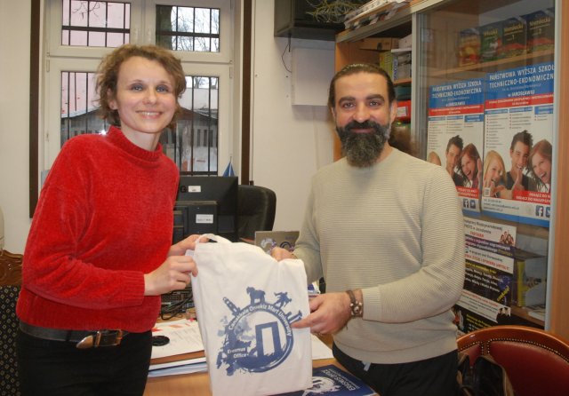 Turkish and Ukrainian scientists in PWSTE in Jaroslaw ! ! !