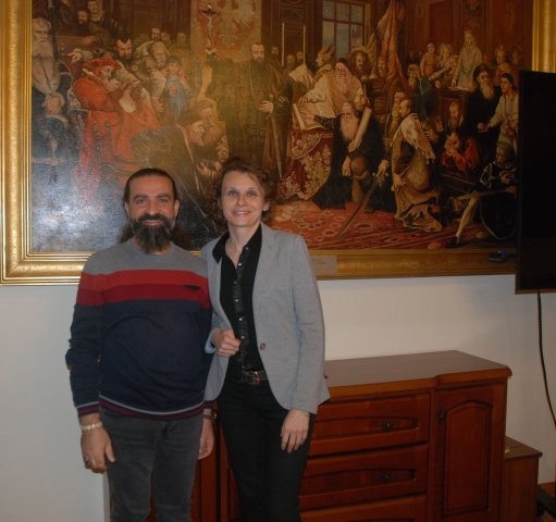 Turkish and Ukrainian scientists in PWSTE in Jaroslaw ! ! !