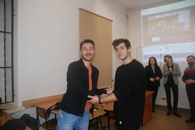 Turkish and Ukrainian scientists in PWSTE in Jaroslaw ! ! !
