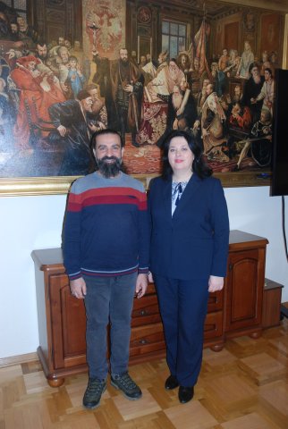 Turkish and Ukrainian scientists in PWSTE in Jaroslaw ! ! !
