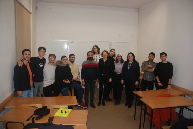 Turkish and Ukrainian scientists in PWSTE in Jaroslaw ! ! !