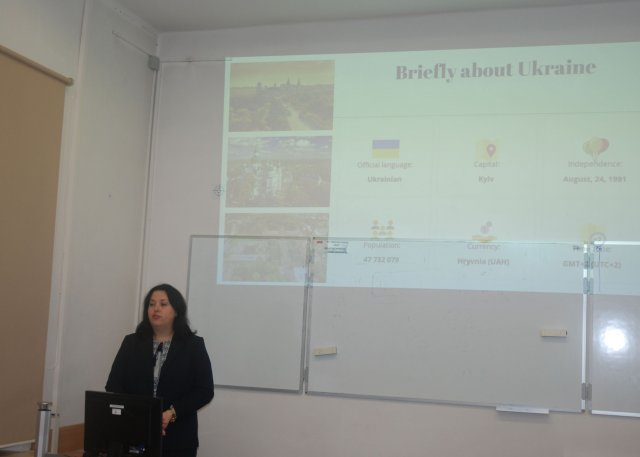 Turkish and Ukrainian scientists in PWSTE in Jaroslaw ! ! !