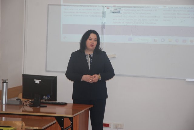 Turkish and Ukrainian scientists in PWSTE in Jaroslaw ! ! !