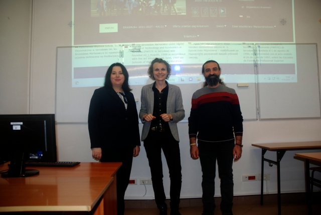 Turkish and Ukrainian scientists in PWSTE in Jaroslaw ! ! !