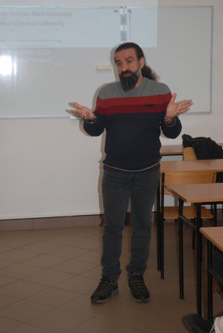 Turkish and Ukrainian scientists in PWSTE in Jaroslaw ! ! !