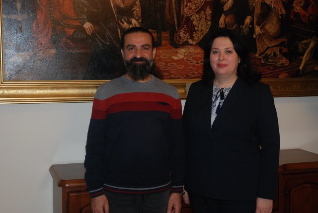 Turkish and Ukrainian scientists in PWSTE in Jaroslaw ! ! !