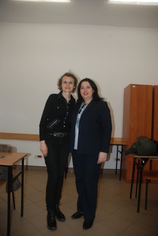 Turkish and Ukrainian scientists in PWSTE in Jaroslaw ! ! !