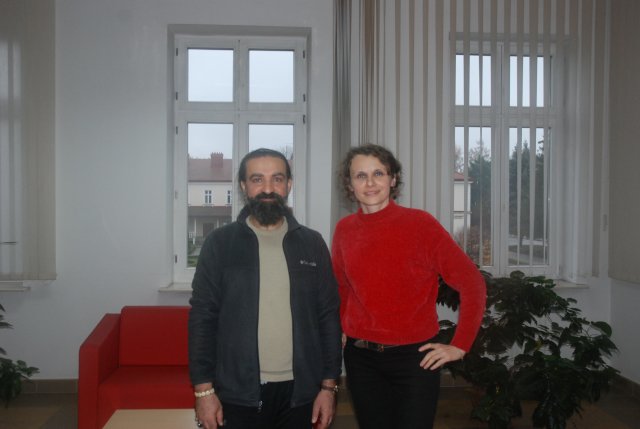 Turkish and Ukrainian scientists in PWSTE in Jaroslaw ! ! !