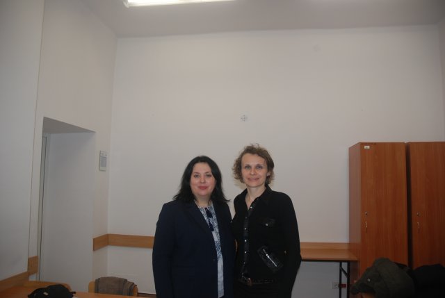 Turkish and Ukrainian scientists in PWSTE in Jaroslaw ! ! !