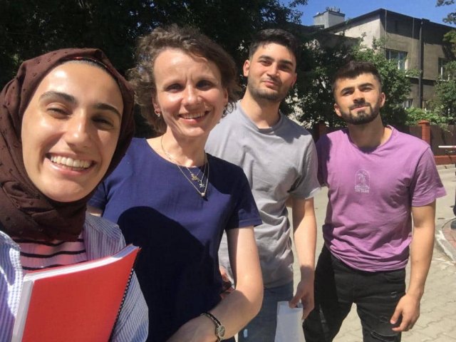AKAR ŞUHEDA and Kemal KORKMAZ from Munzur Univesity together with HÜSEYİN KAKIL representing Sakarya University