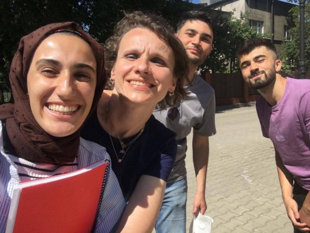 AKAR ŞUHEDA and Kemal KORKMAZ from Munzur Univesity together with HÜSEYİN KAKIL representing Sakarya University