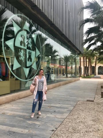 Alina Shkurko i Liliya Kutyayeva na Universidad_Politecnica de Cartagena w ramach Erasmusa+ 2017/2018 semestr zimowy