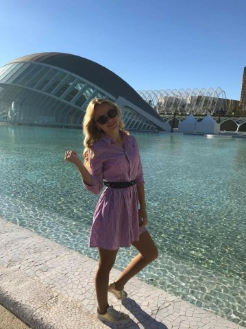 Alina Shkurko na Universidad Politécnica de Cartagena z Erasmus+