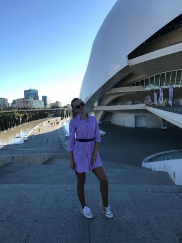 Alina Shkurko na Universidad Politécnica de Cartagena z Erasmus+