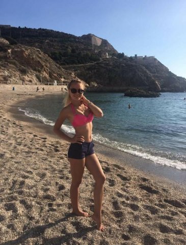 Alina Shkurko na Universidad Politécnica de Cartagena z Erasmus+