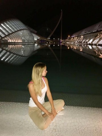 Alina Shkurko na Universidad Politécnica de Cartagena z Erasmus+