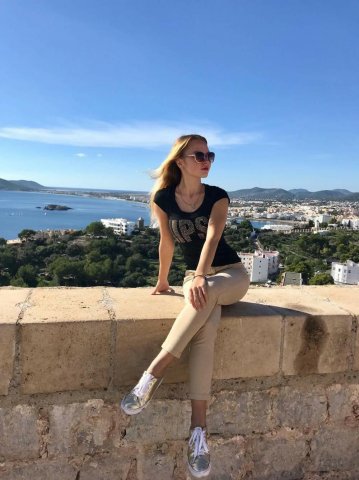Alina Shkurko na Universidad Politécnica de Cartagena z Erasmus+