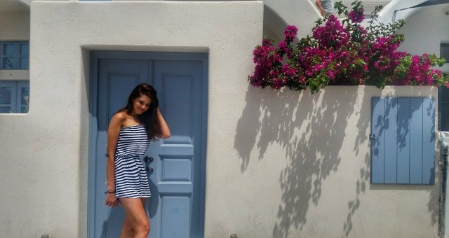 Antonina Derekh podczas praktyk zagranicznych z Erasmusem+ w Grecji na Krecie, Heraklion