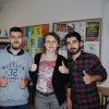 Saying goodbye to the foreign students who studied at PWSTE :):)