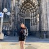 Ece Kepir Erasmus+ student from Munzur University in the 2022/23 academic year during her trip to Germany