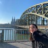 Ece Kepir Erasmus+ student from Munzur University in the 2022/23 academic year during her trip to Germany