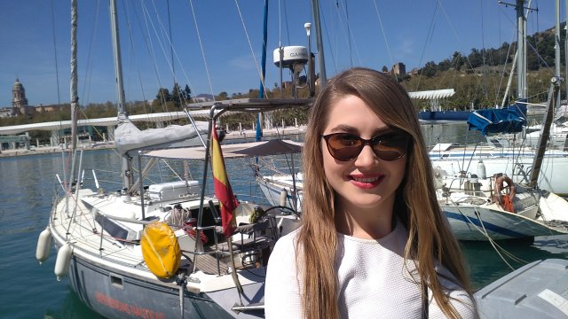 Jola Krasula podczas studiów na Universidad Politécnica de Cartagena z Erasmusem+ w semestrze letnim 2017/2018