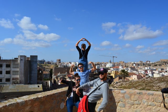 Karolina Białek, Aleksander Szpak i Paweł Buczkowski spędzili semestr letni 2018/2019 na Universidad Politécnica de Cartagena w ramach programu Erasmus+