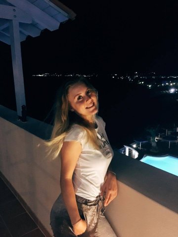 Studentka turystyki i rekreacji PWSTE w Jarosławiu, Kateryna Sokorenko realizuje praktyki zagraniczne w Grecji - Kardamena - KOS 