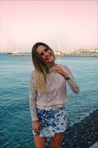 Studentka turystyki i rekreacji PWSTE w Jarosławiu, Kateryna Sokorenko realizuje praktyki zagraniczne w Grecji - Kardamena - KOS 