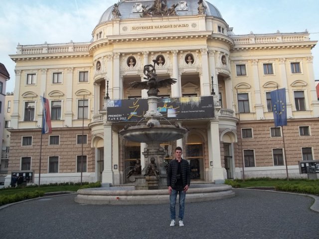 Kshyshtof Kuts na Uniwersytecie Komeńskiego w Bratysławie spędza semestr letni roku akademickiego 2016/2017 w ramach stypendium Erasmus+
