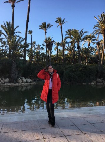 Liliya Kutyayeva na Universidad Politécnica de Cartagena z Erasmusem+ w semestrze zimowym 2017/2018