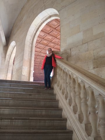 Madzia Kaczor na studiach w Polytechnic University of Cartagena:)