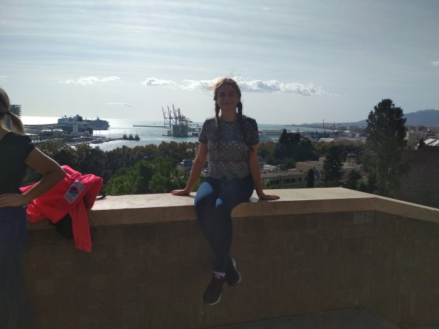 Madzia Kaczor na studiach w Polytechnic University of Cartagena:)