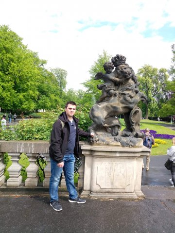 Nazarii Lobov na studiach z Erasmusem+ na czeskim Uniwersytecie Jana Ewangelisty Purkyniego w Uściu nad Łabą – semestr letni 2018/2019