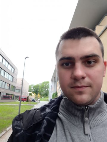 Nazarii Lobov na studiach z Erasmusem+ na czeskim Uniwersytecie Jana Ewangelisty Purkyniego w Uściu nad Łabą – semestr letni 2018/2019