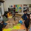 Preparations for a charity campaign for homeless animal shelter