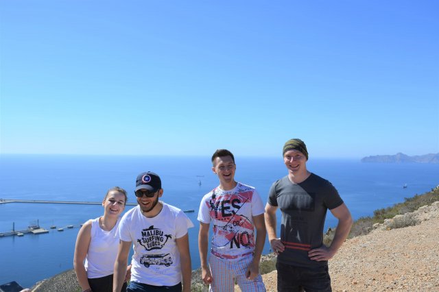 Studenci bezpieczeństwa wewnętrznego spędzają semestr letni 2018/2019 na Universidad Politécnica de Cartagena w ramach programu Erasmus+