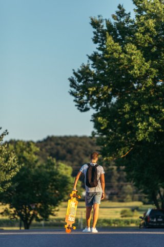 Student III roku turystyki i rekreacji PWSTE w Jarosławiu, Ivan Marchuk w USA korzysta z programu Work and Travel - 2016 rok