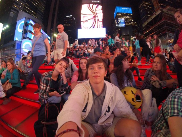 Student III roku turystyki i rekreacji PWSTE w Jarosławiu, Ivan Marchuk w USA korzysta z programu Work and Travel - 2016 rok